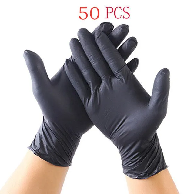 50 Pairs PU Nitrile Safety Coating Work Gloves Palm Coated Gloves Mechanic Working Gloves have CE Certificated Fast Shipping