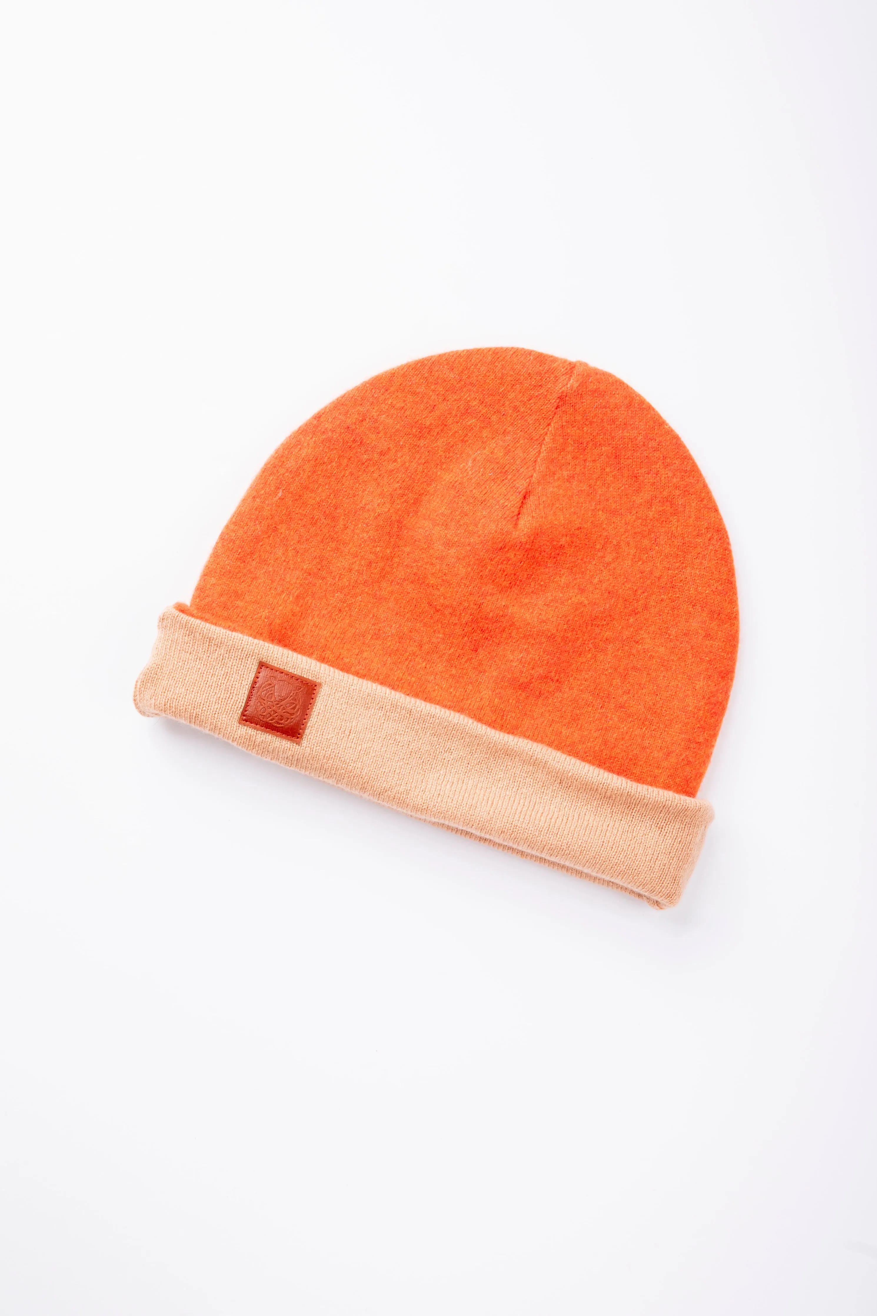 Autumn Beanie Set - Orange and Beige, Red and Beige, Maroon and Dark Brown