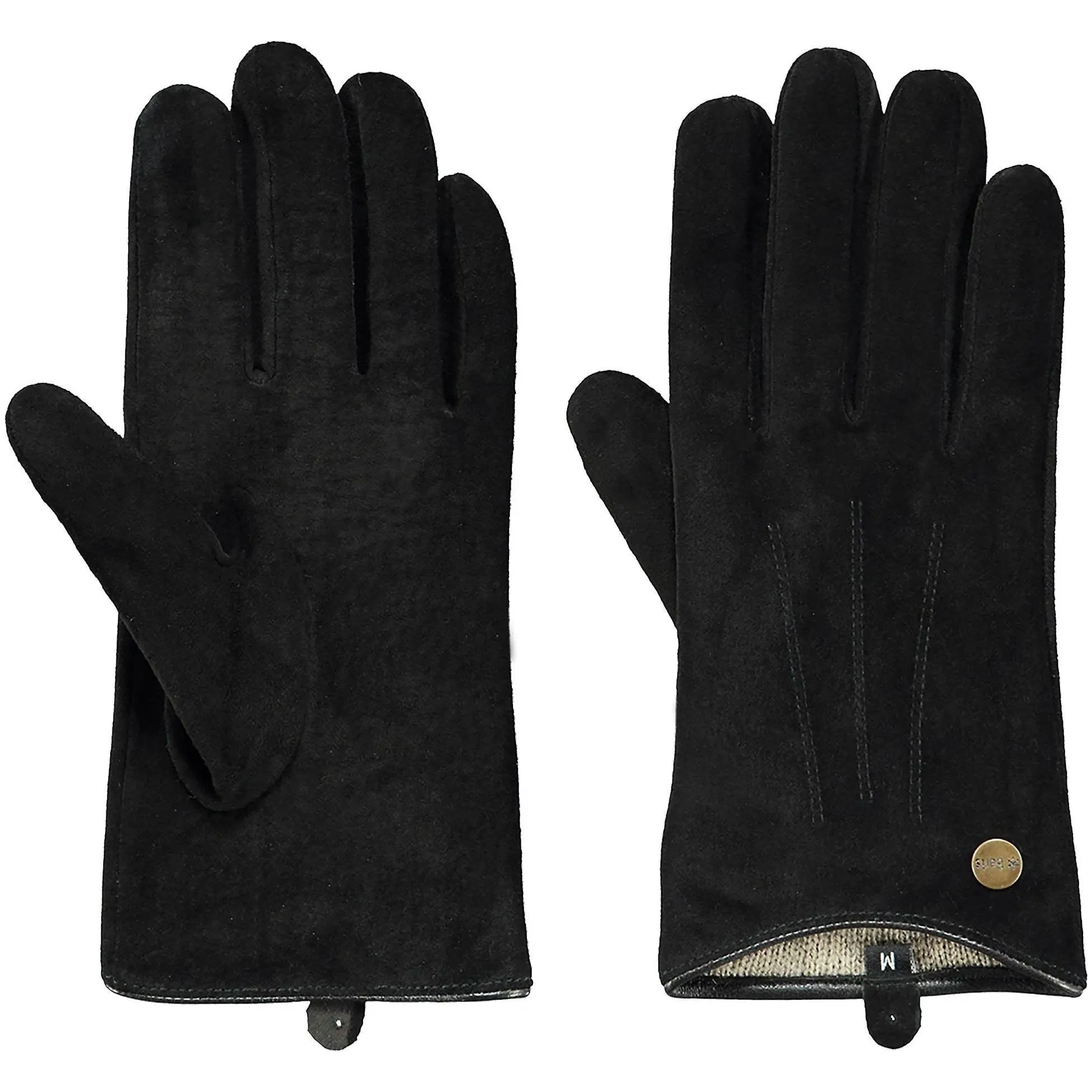 Barts Christina Suede Leather Womens Gloves - Black