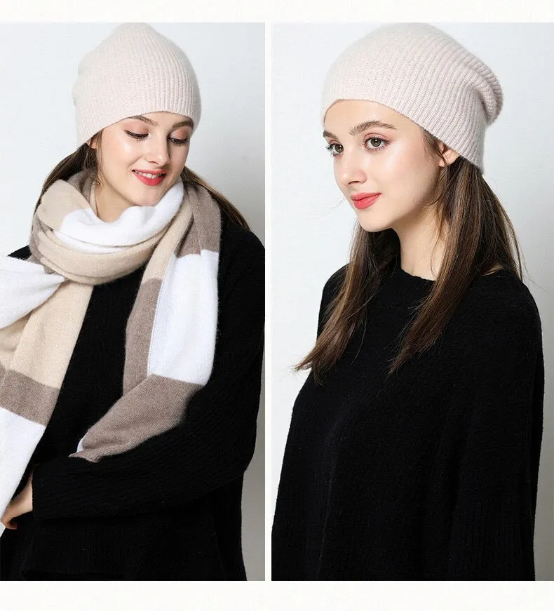 Beanie 100% Pure Cashmere