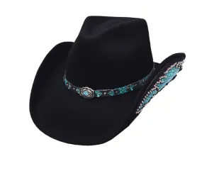 Bullhide Ladies Natural Beauty Felt Cowgirl Hat Style 0578