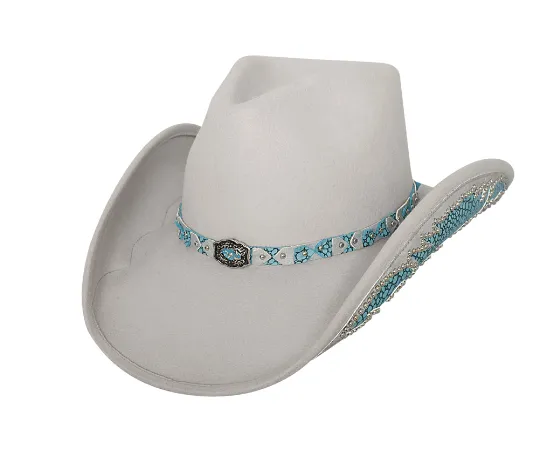 Bullhide Ladies Natural Beauty Felt Cowgirl Hat Style 0578