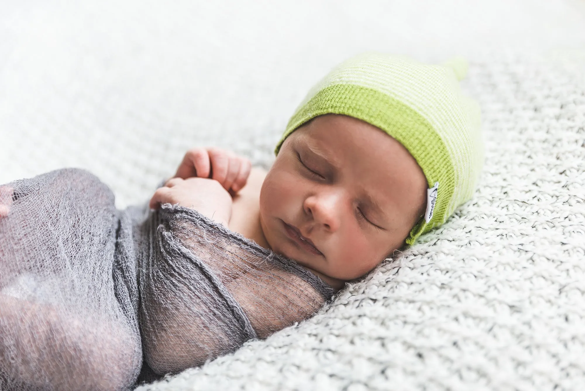 Cashmere Baby Beanie | Black