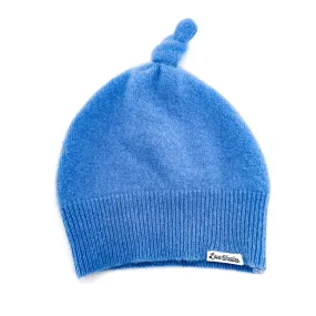 Cashmere Baby Beanie | Dark Sky Blue