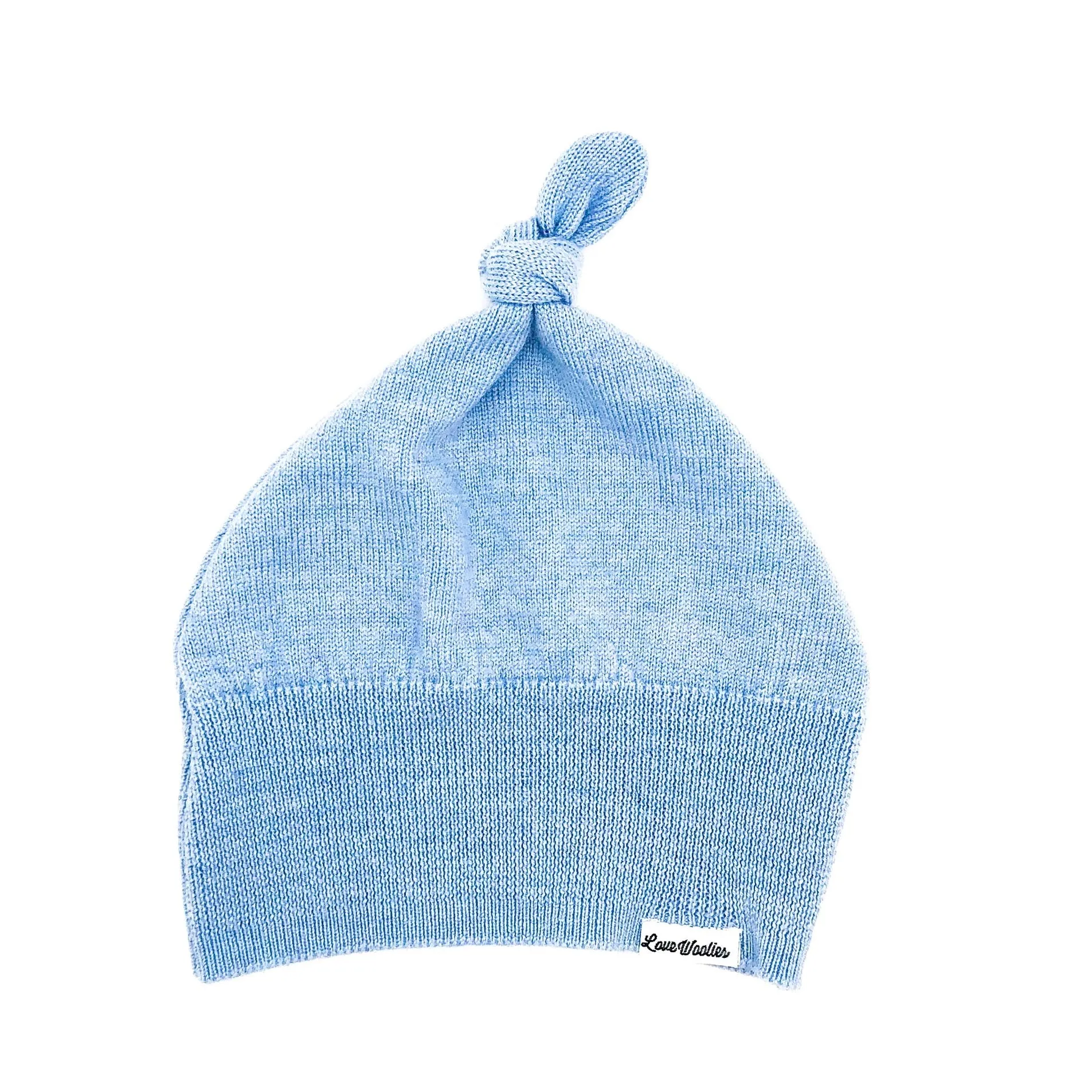 Cashmere Baby Beanie | Light Baby Blue