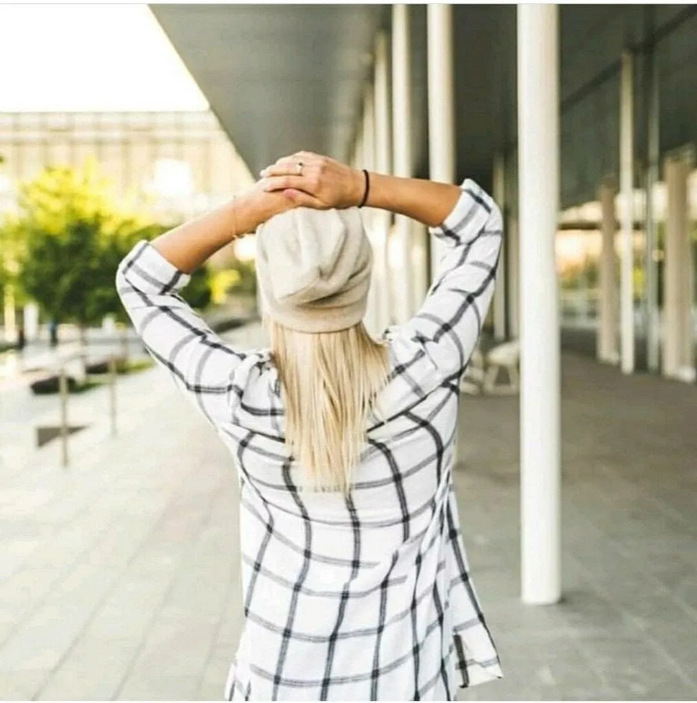 CASHMERE BEANIE |  Periwinkle Cable Knit