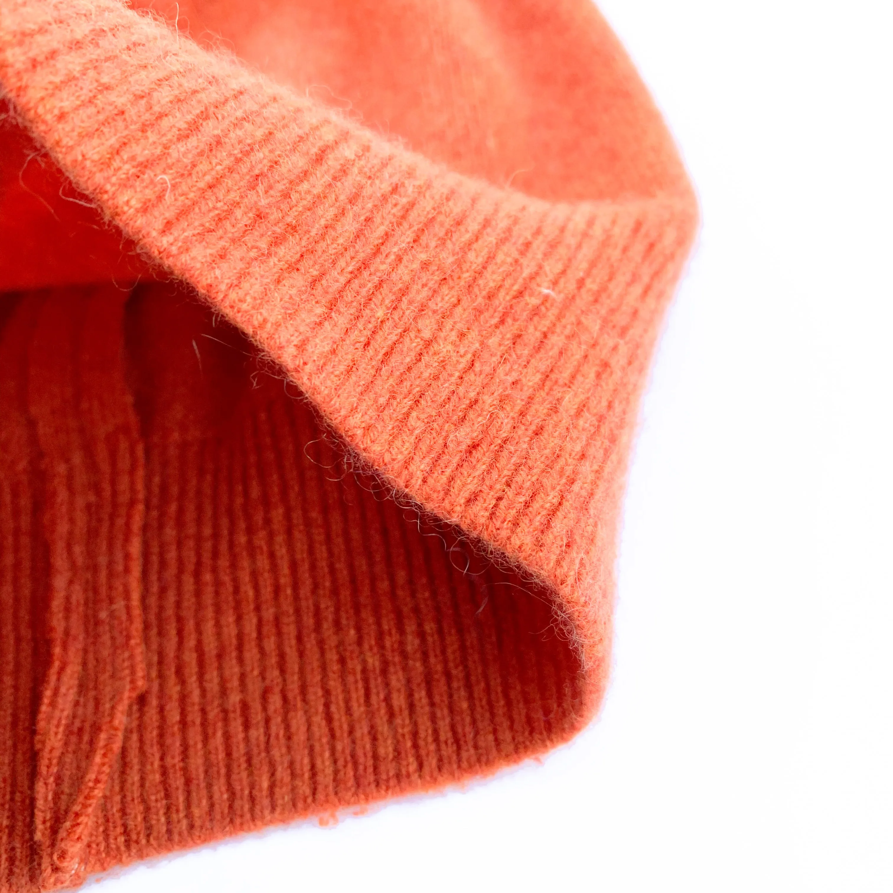 CASHMERE BEANIE | XL Orange