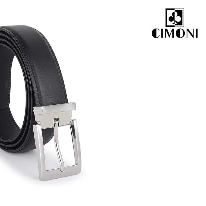 CIMONI® Premium Genuine Leather men Belt for casual & formal (1 Year Gurantee)