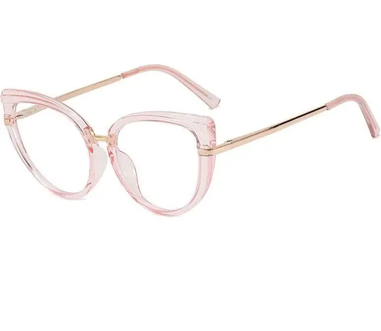 Cosmetic Pin-Up Cat Eye Glasses