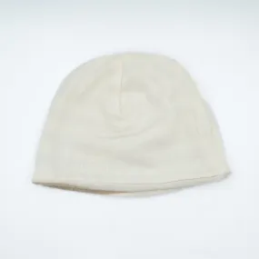 Cream Cashmere Beanie Hat