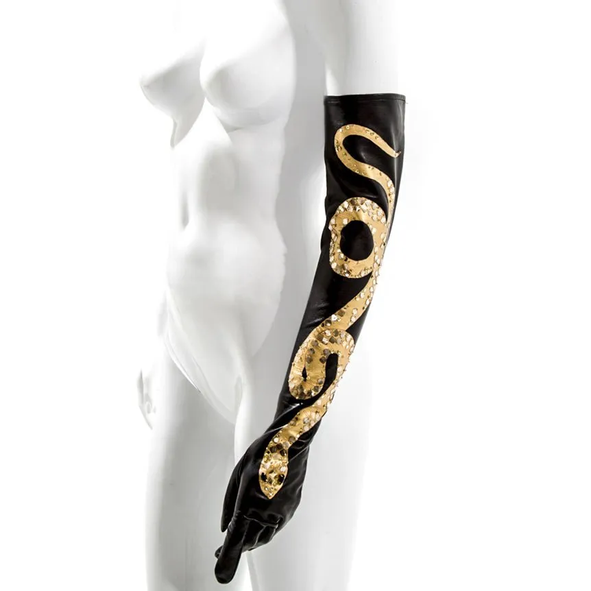 Decadent Snake Gloves