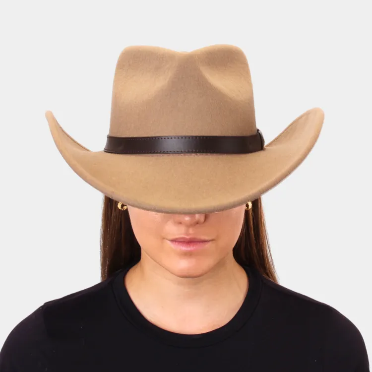 GC Hats Outlander Felt Cowboy Hat - Bran