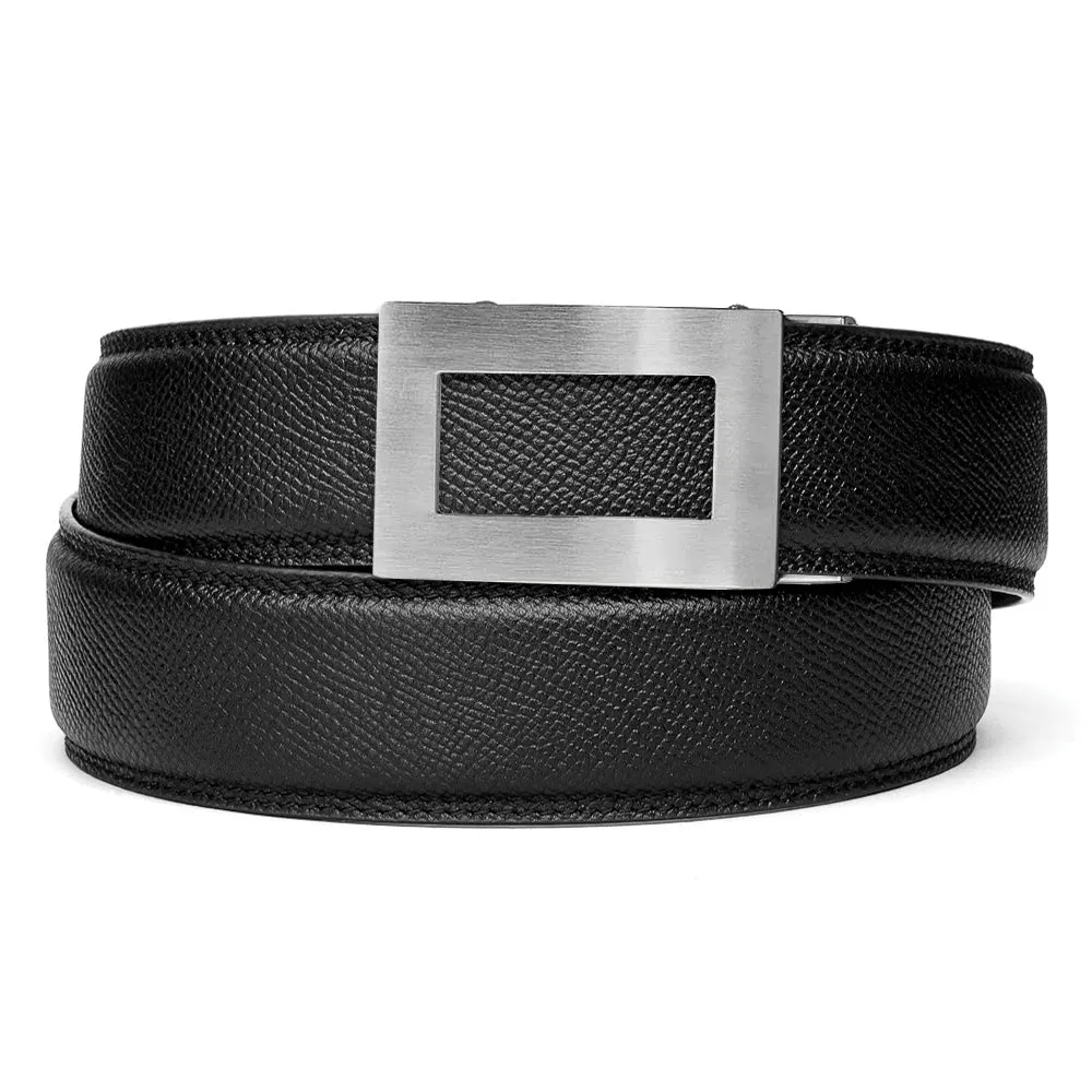 ICON BUCKLE | CLASSIC LEATHER BELT 1.37"