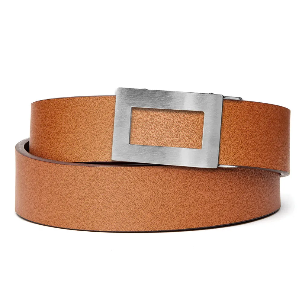 ICON BUCKLE | CLASSIC LEATHER BELT 1.37"