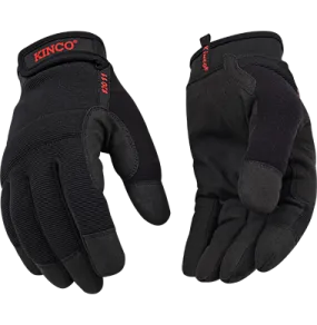 KincoPro 2011 Polyester-Spandex MiraX2 Suede Synthetic Leather Palm Drivers Gloves (One Dozen)