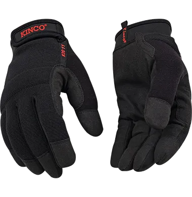 KincoPro 2011 Polyester-Spandex MiraX2 Suede Synthetic Leather Palm Drivers Gloves (One Dozen)