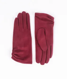 Laura Gloves - Burgundy