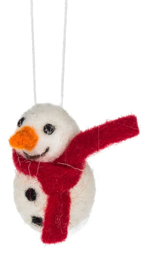 Mini Snowman Ornament