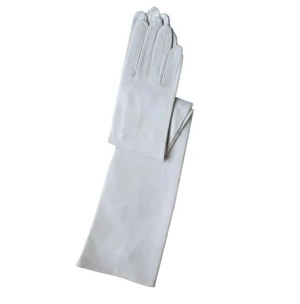 Montserrat 12BT - Women's Silk Lined Leather Opera Gloves