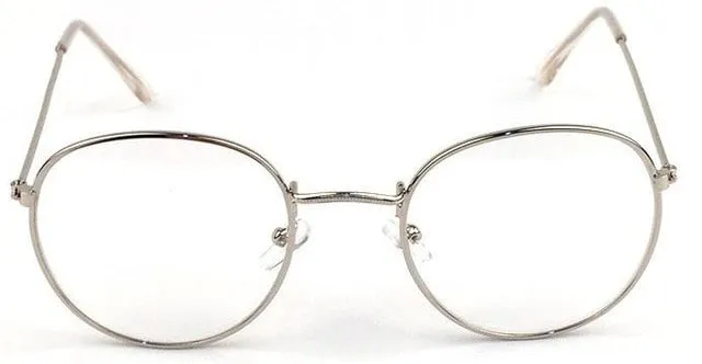 New Designer Woman Glasses Optical Frames Metal Round Glasses