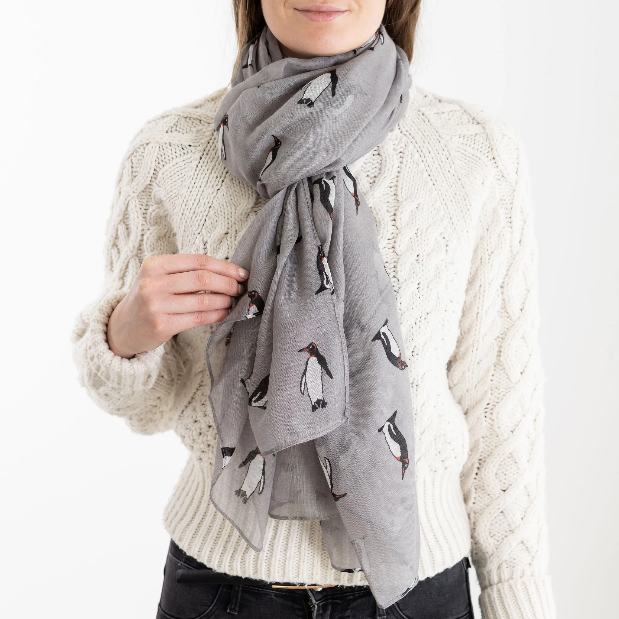 Penguin Print Scarf