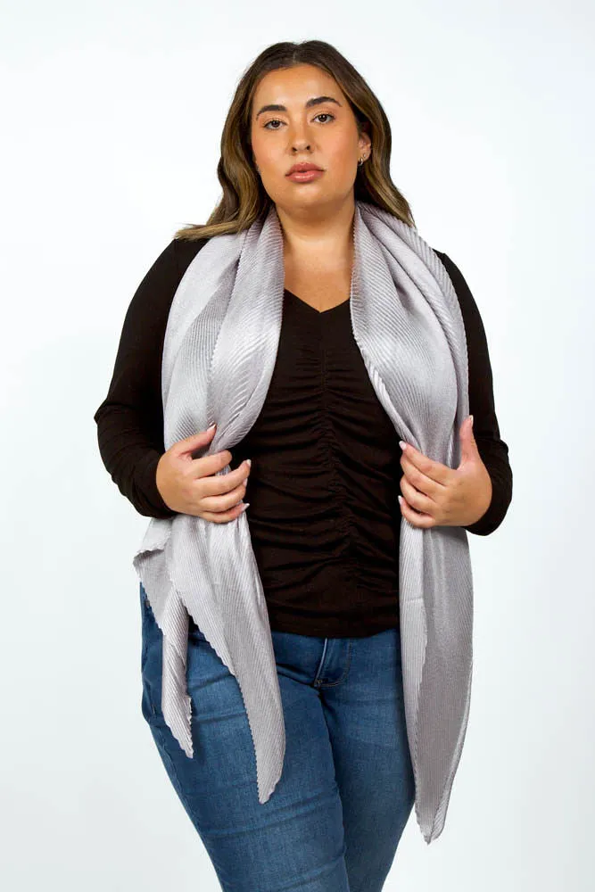 PLEATED RADIANCE WRAP