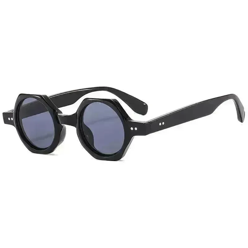 Polygon Round Frame Personalized Sunglasses