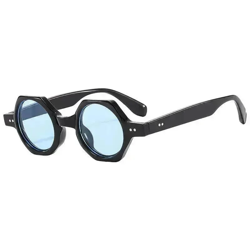 Polygon Round Frame Personalized Sunglasses