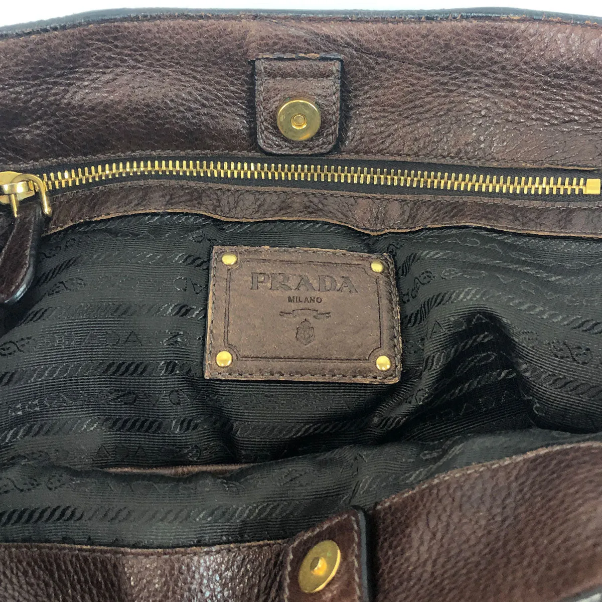 Prada Cervo Antik Hobo Deerskin Shoulder Bag