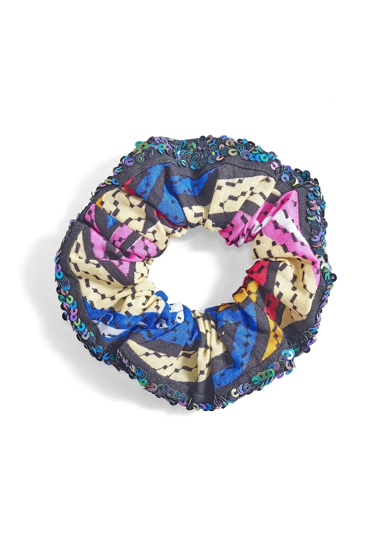 Sequined Hair Scrunchie