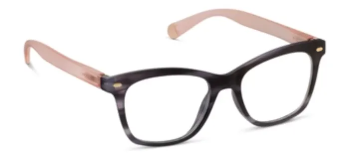 SINCLAIR PEEPERS (Charcoal Horn/Blush)