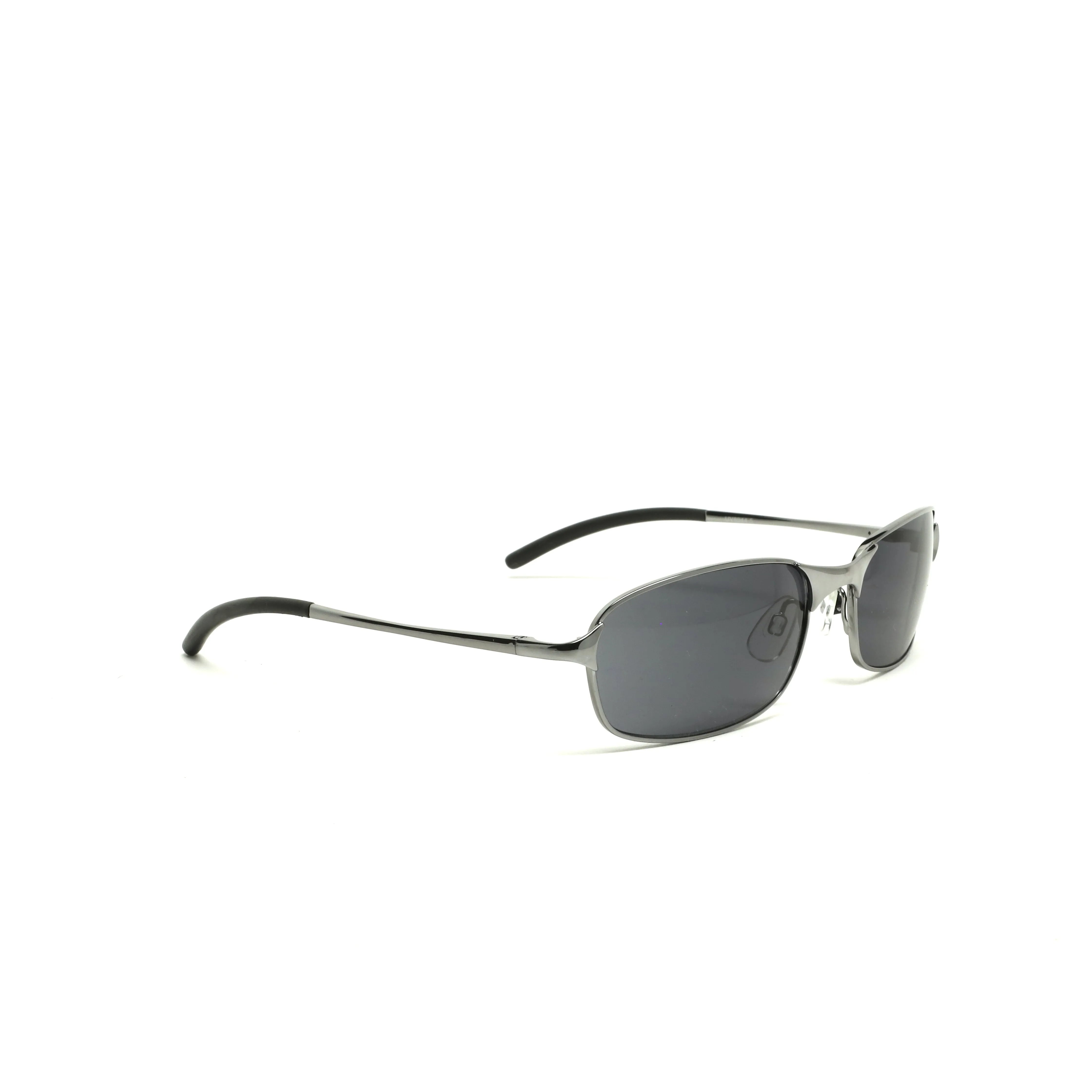 //Style 944// Deluxe Vintage 90s Steel Visor Sunglasses - Grey