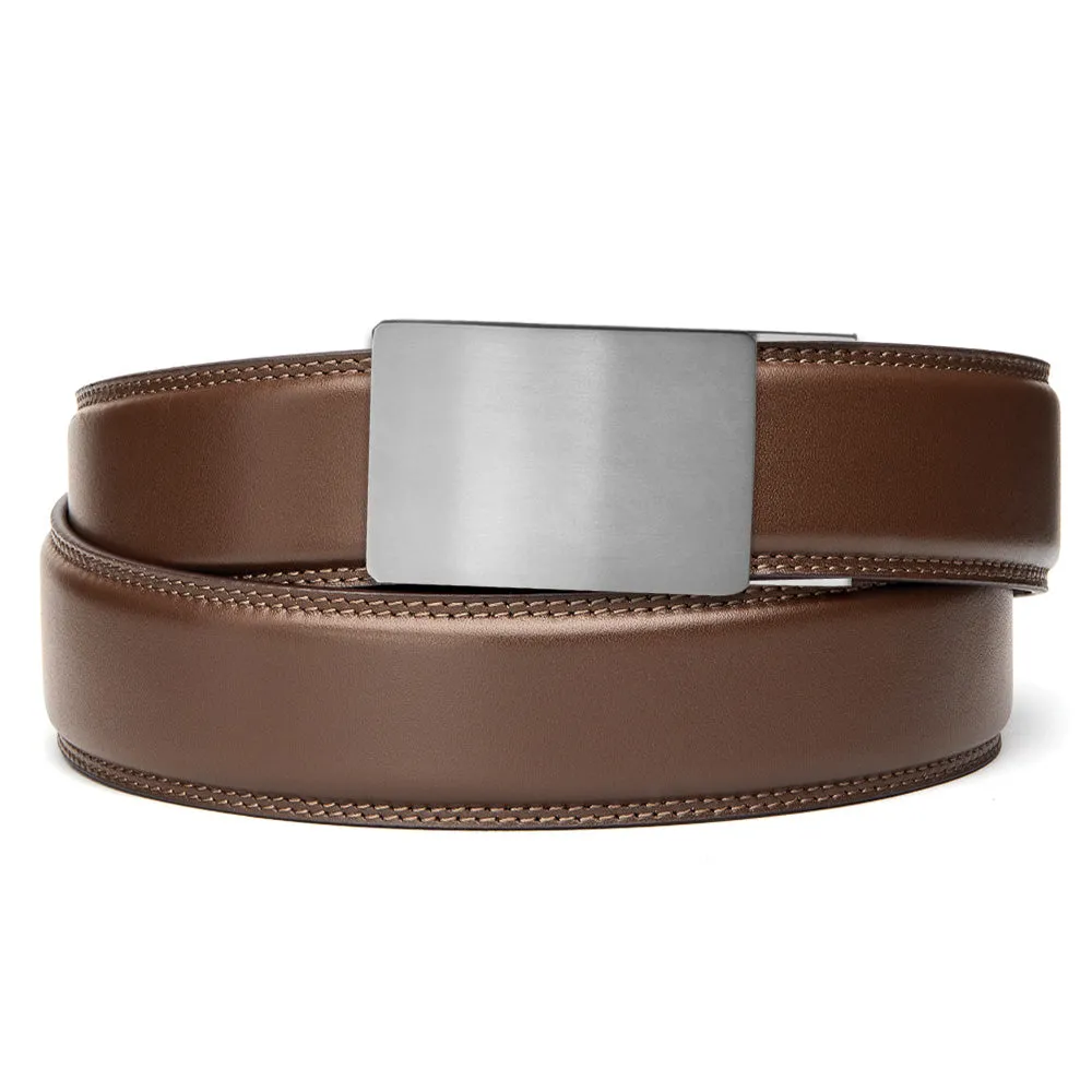 TRIUMPH BUCKLE | CLASSIC LEATHER BELT 1.37"