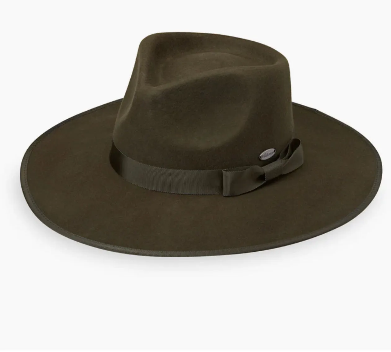 WALLAROO SLOAN TRADITIONAL FEDORA FELT WOOL HAT