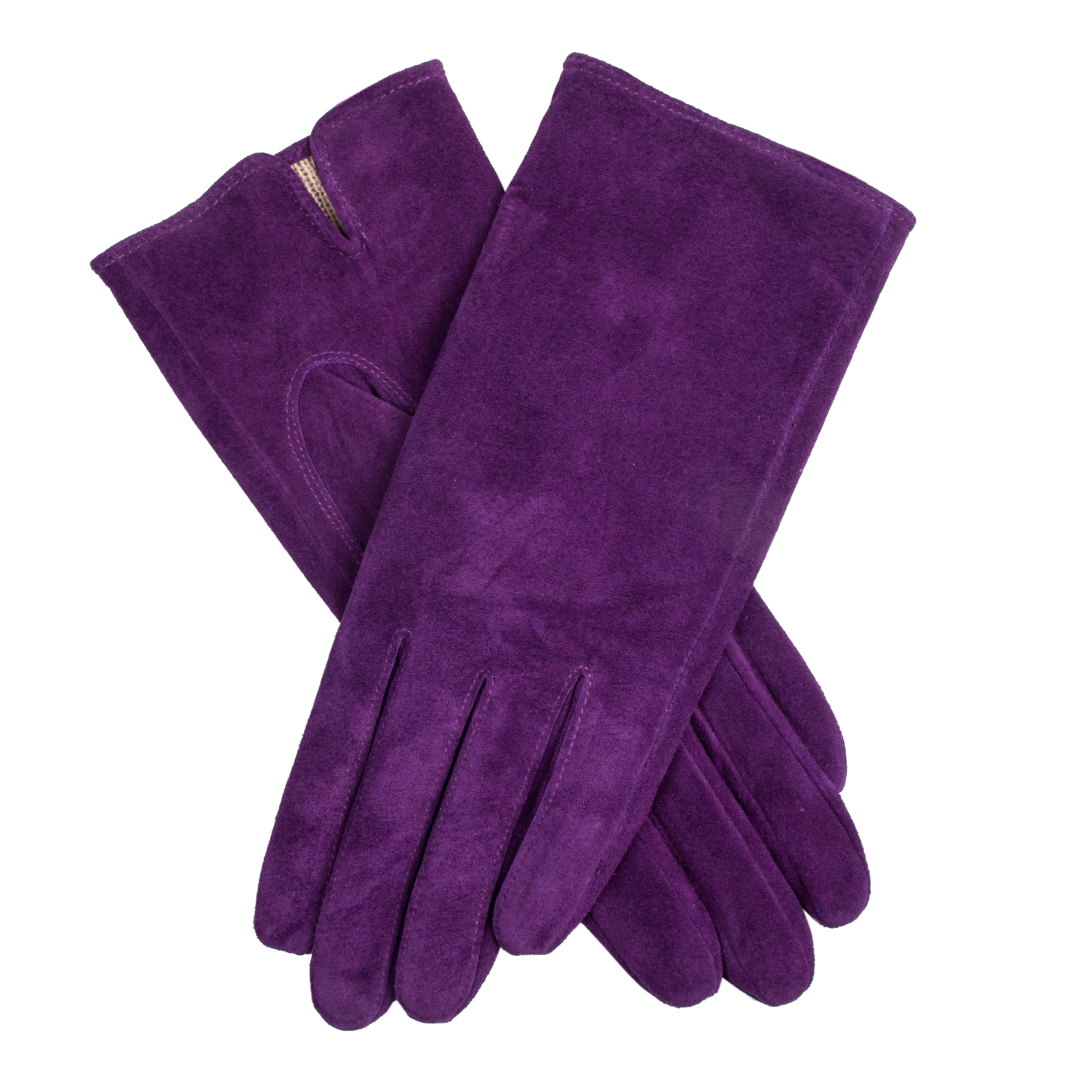 Women's Lined Suede Gloves