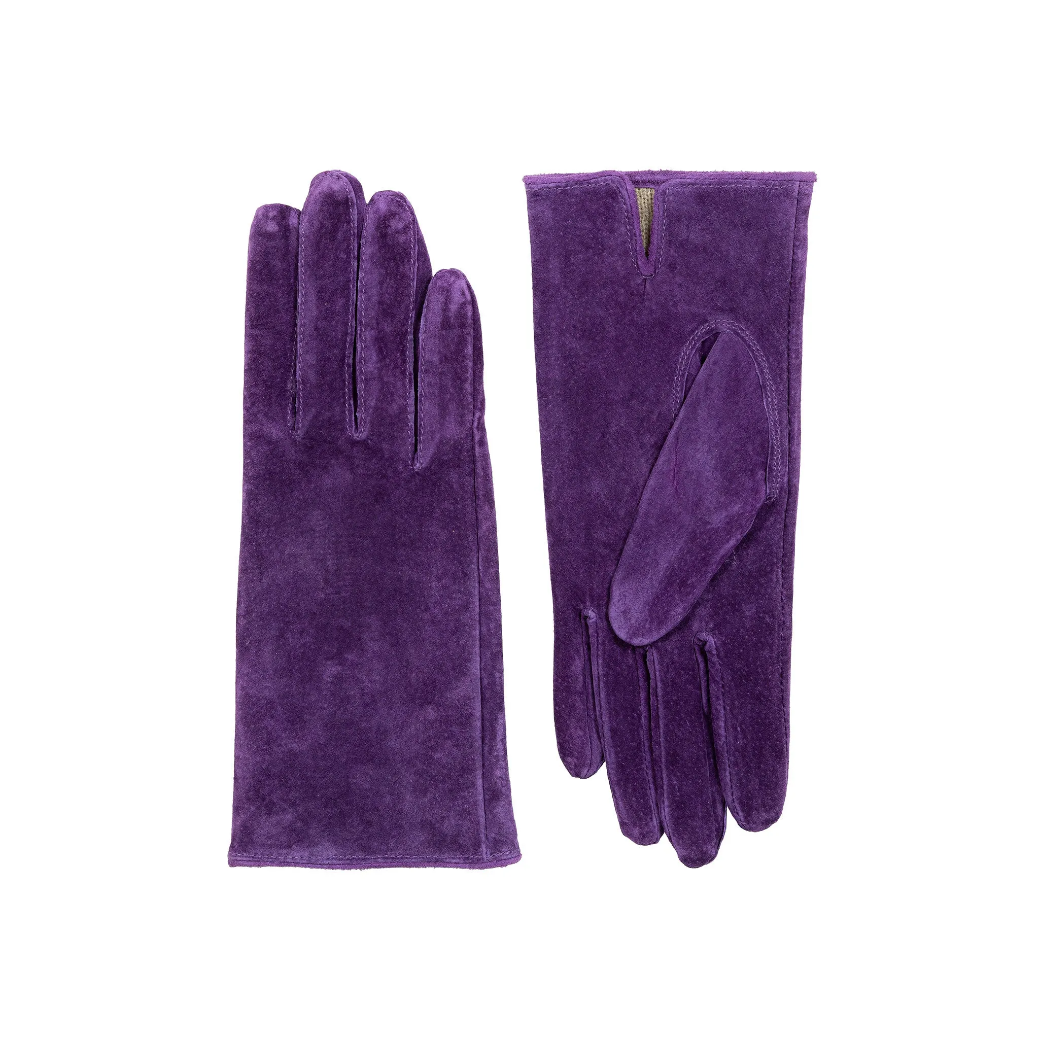 Women's Lined Suede Gloves