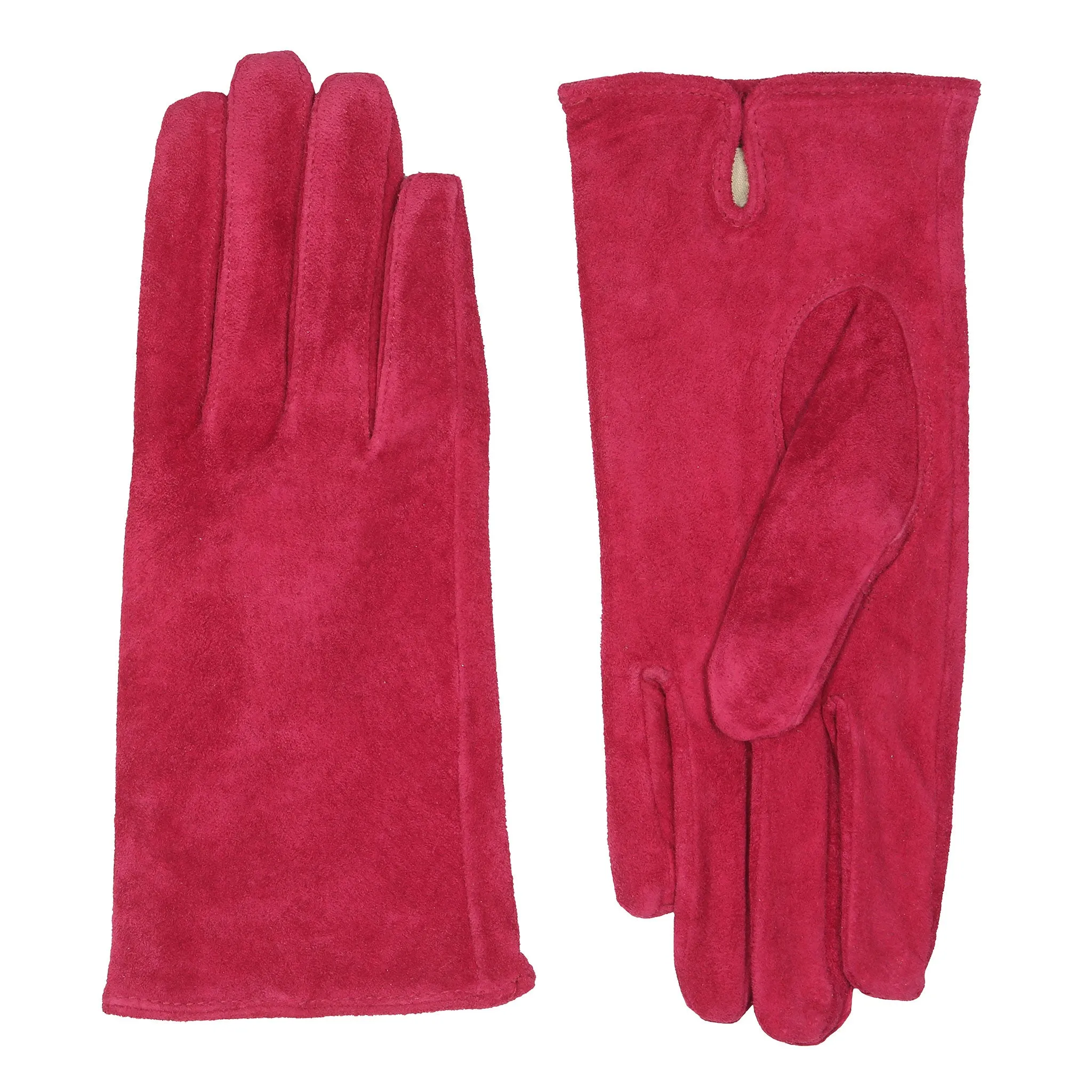 Women's Lined Suede Gloves