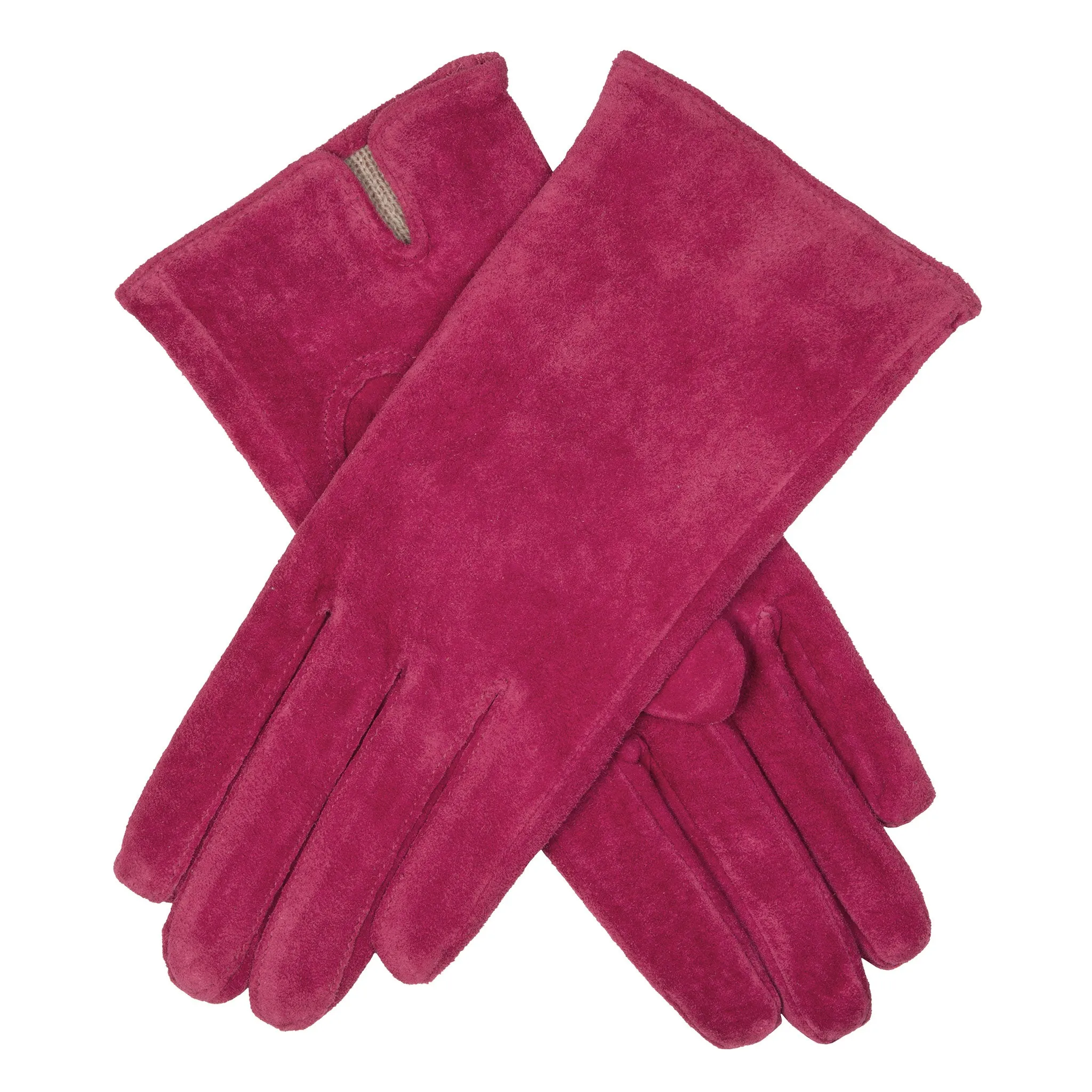 Women's Lined Suede Gloves