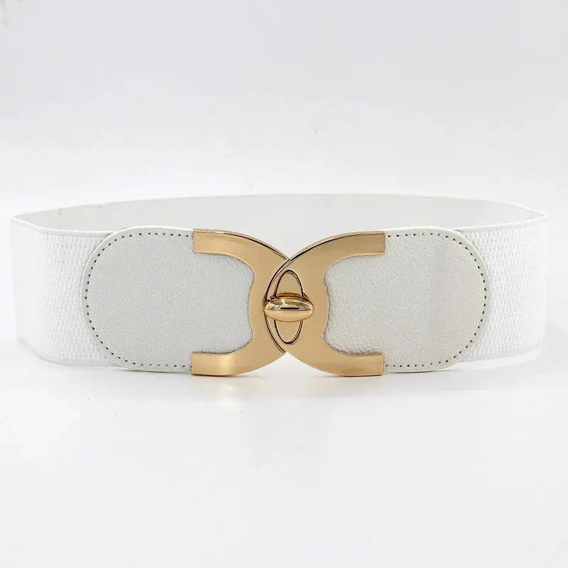 Women's Wide Stretchy Vintage Belt